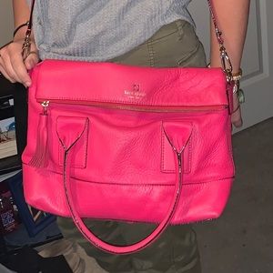 Hot pink Kate Spade purse